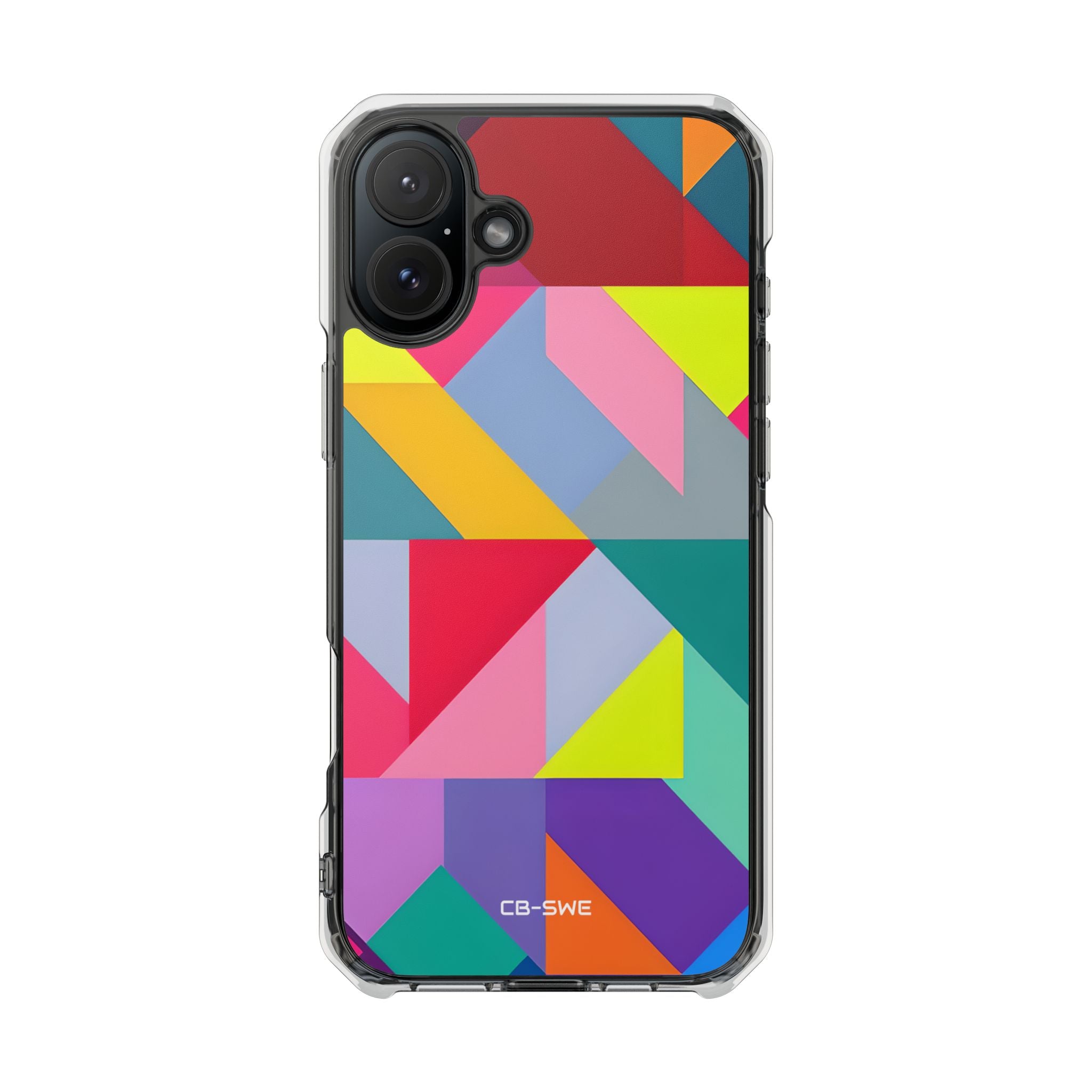 Dynamic Geometric Energy iPhone Case - Impact