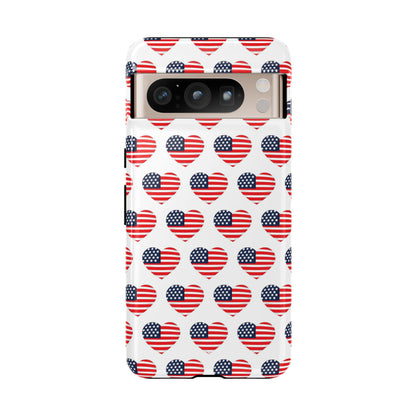 Hearts Embrace Freedom - Google Pixel Case