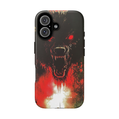 Bloodmoon Wolf's Lament iPhone 16 - Tough Phone Case