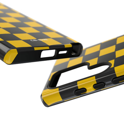 Yellow Squares Dance - Samsung Case