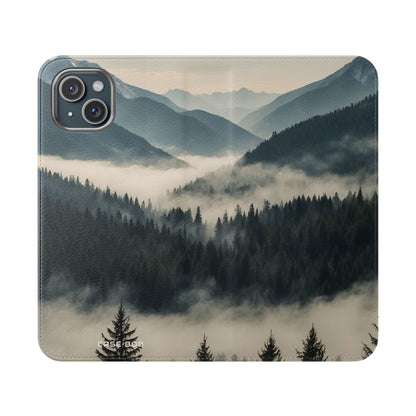 Evergreen Mist - iPhone 15 Plus Case - Wallet