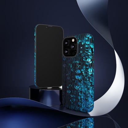 Digital Flow: Abstract Gradient - Protective Phone Case