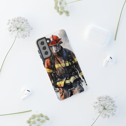 Firefighter In Motion - Samsung Case