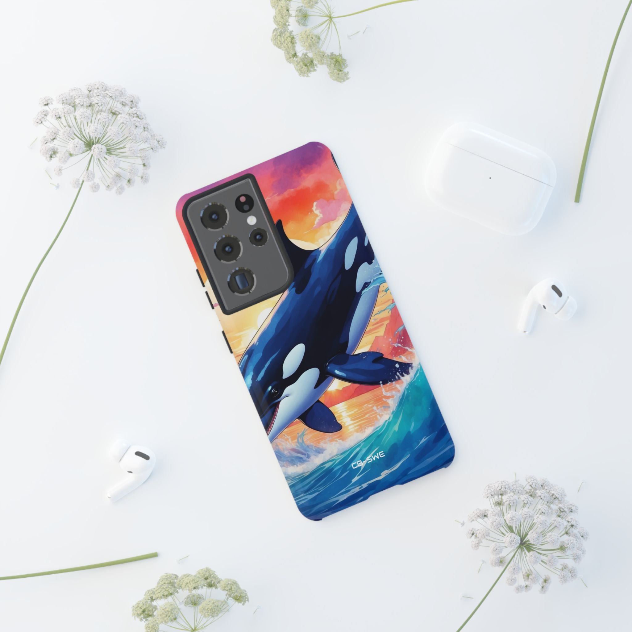 Orca Leaps Joyfully - Samsung Case