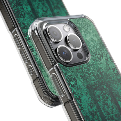 Verdant Forest Canopy iPhone 15 - Impact Clear+