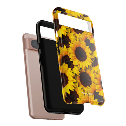 Sunflower Glow Google Pixel 8 Case - Tough