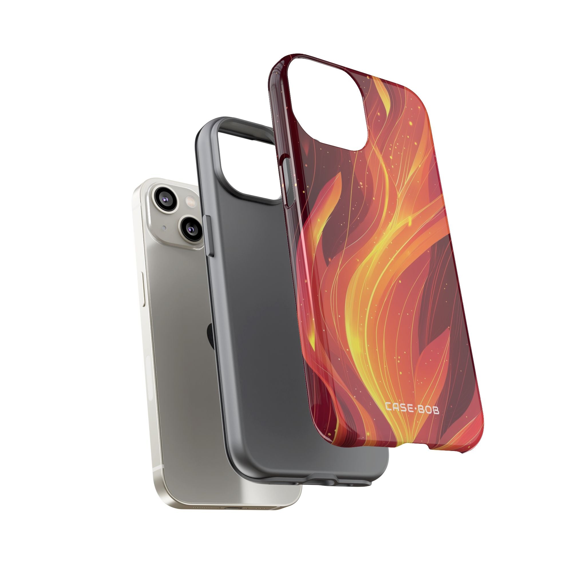 Flaming Flow iPhone 14 Case - Tough