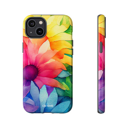 Vibrant Floral Symphony - iPhone Case