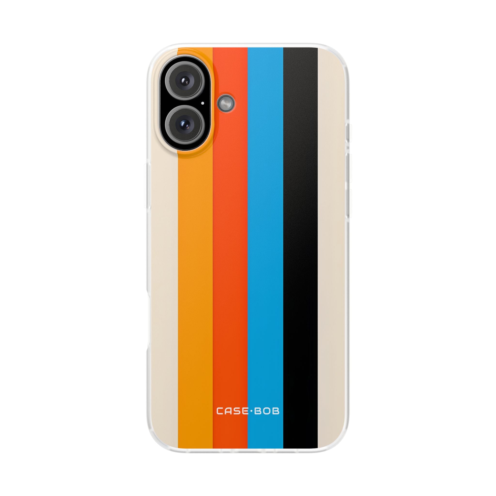 Vivid Stripe Harmony iPhone 16 Plus Case - Soft