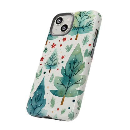 Joyful Evergreen Dance - iPhone Case