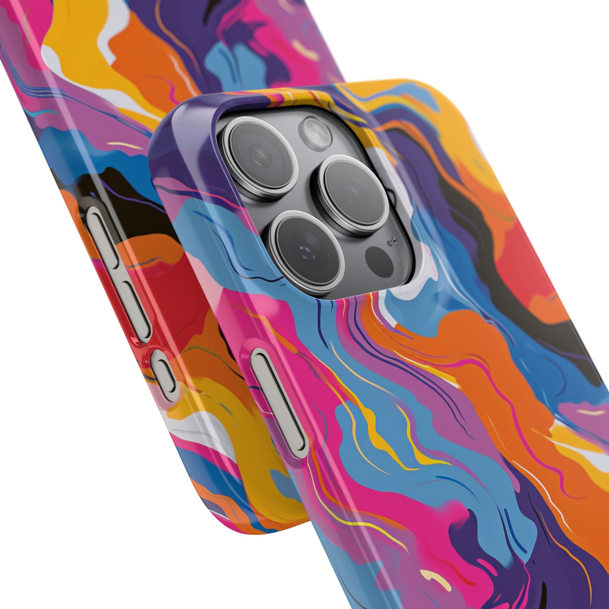 Vortex Colorwave iPhone 15 - Slim Phone Case