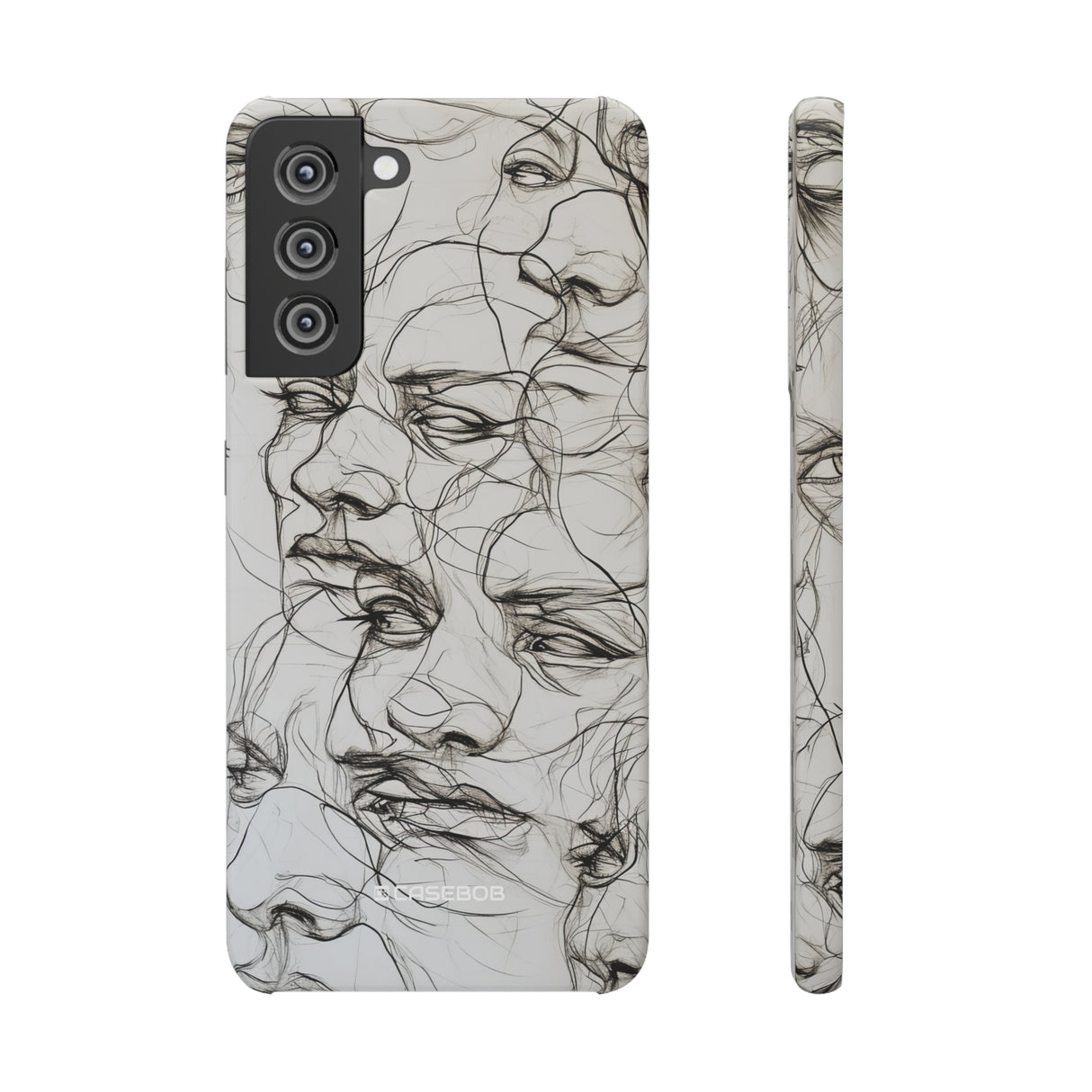 Ethereal Faces | Slim Phone Case for Samsung