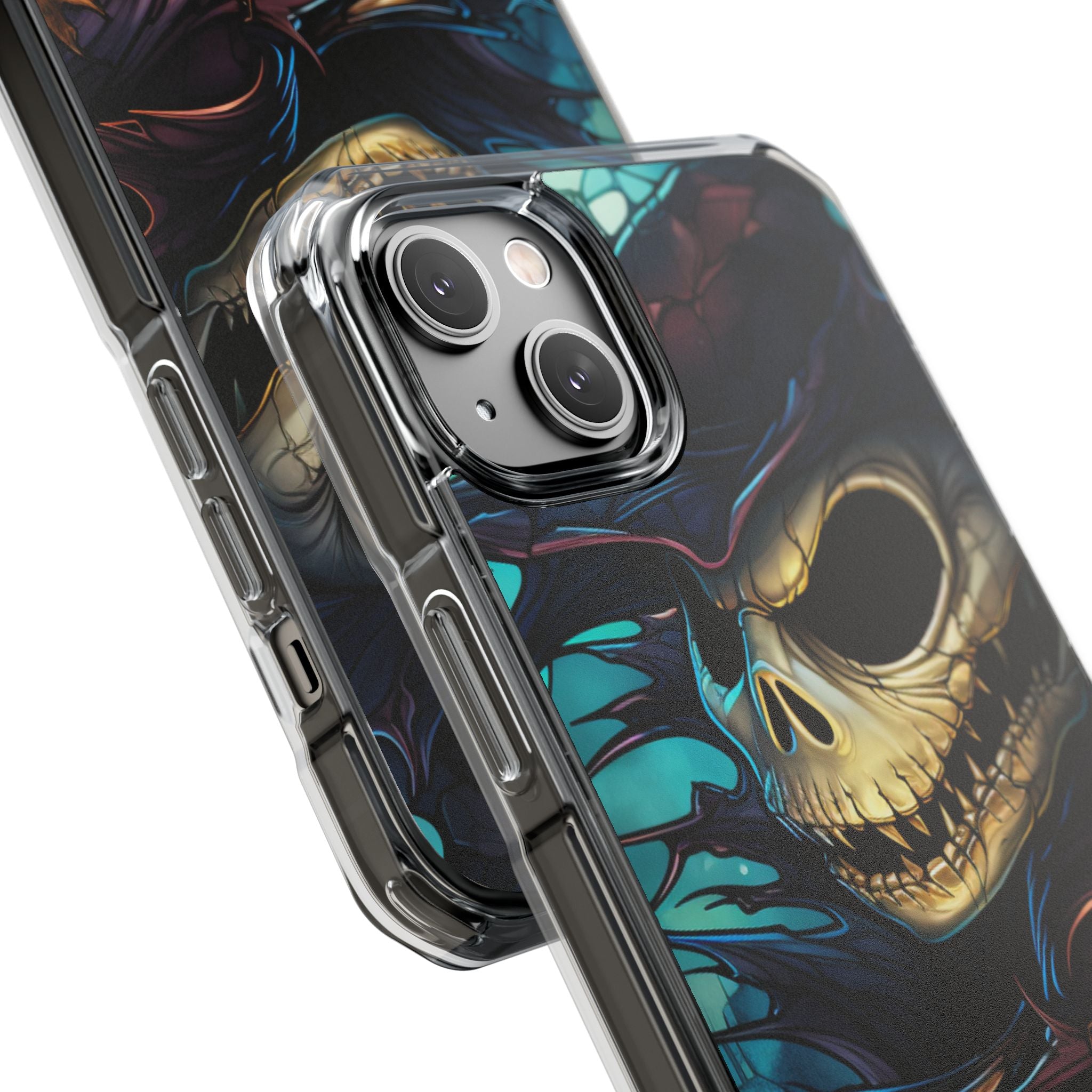 Skull Grins Brightly iPhone Case - Impact