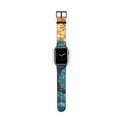 Blue Whale Mosaic - Watch Band
