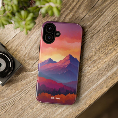 Mountain Peaks Rise - iPhone Case