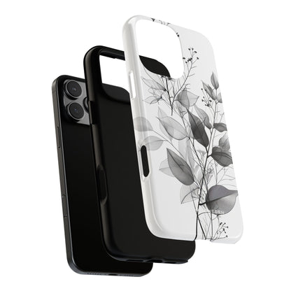 Botanical Line Harmony iPhone 16 - Tough Phone Case