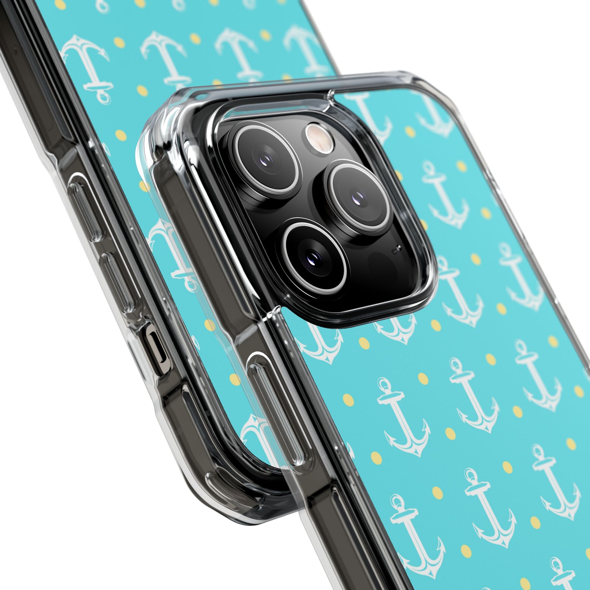 Nautical Anchors & Dots iPhone Case - Impact