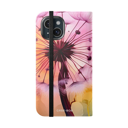 Dandelion Glow - iPhone 15 Case - Wallet