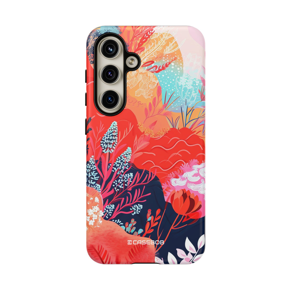 Living Coral Design | Handyhülle für Samsung (Schutzhülle)