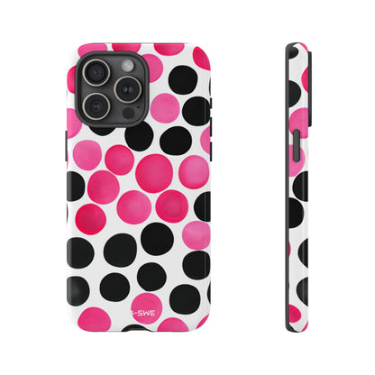 Pulsing Circles Illusion - iPhone Case