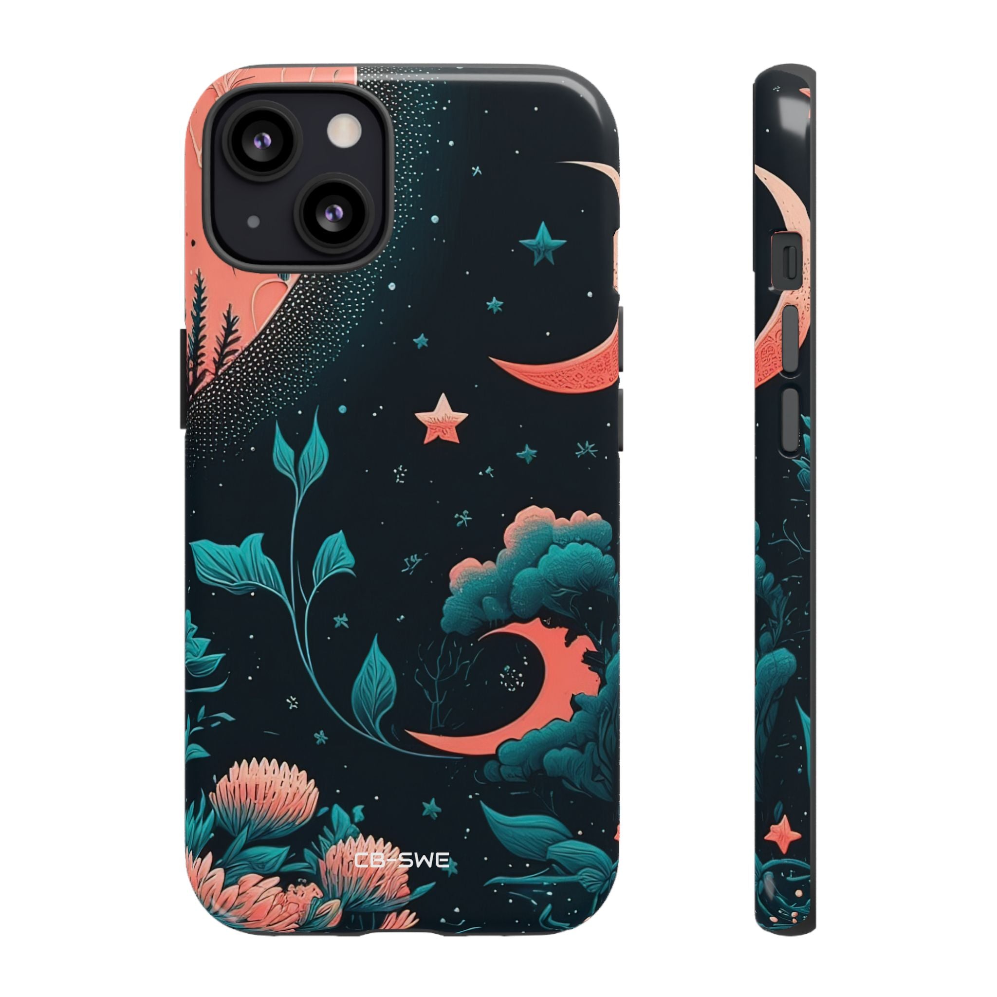 Cosmic Floral Dreams - iPhone Case