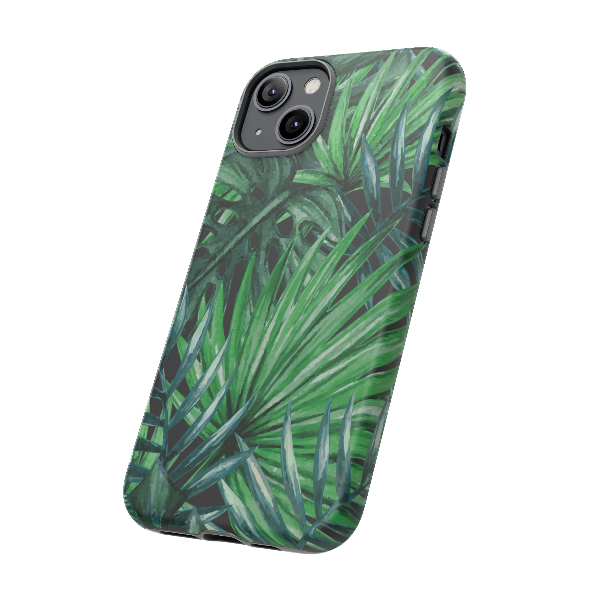 Watercolor Tropical Palm - Protective Phone Case