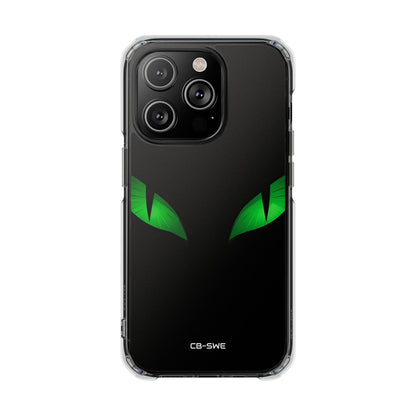 Mystical Green Gaze iPhone Case - Impact