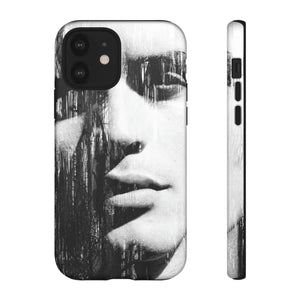 Black & White Pop Art - Protective Phone Case