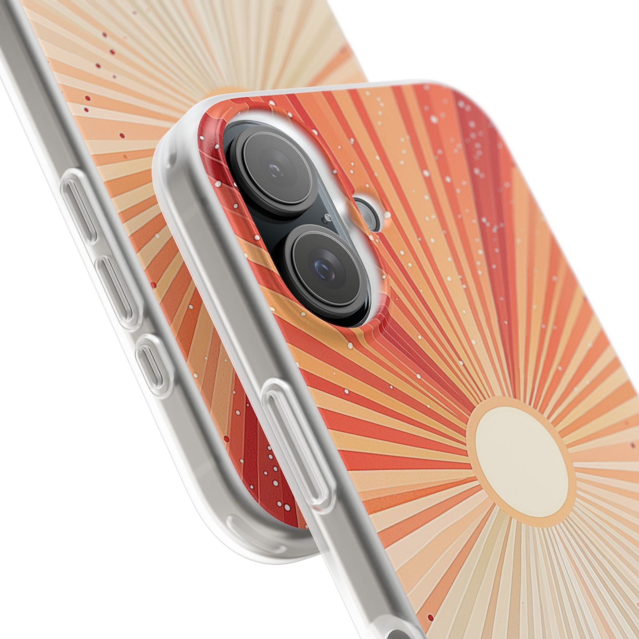 Solar Bloom iPhone 16 Case - Soft