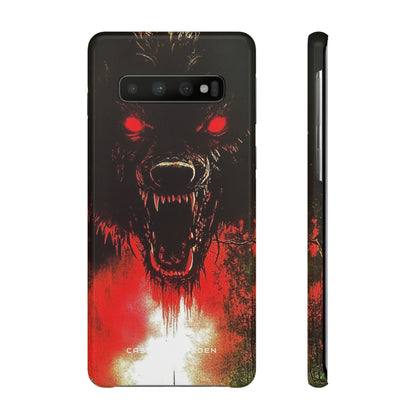 Bloodmoon Wolf's Lament Samsung S10 - Slim Phone Case