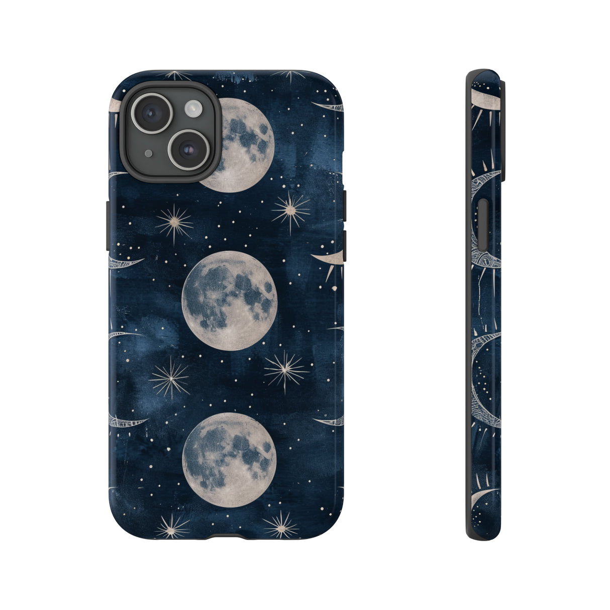 Lunar Phases Serenity - Protective Phone Case