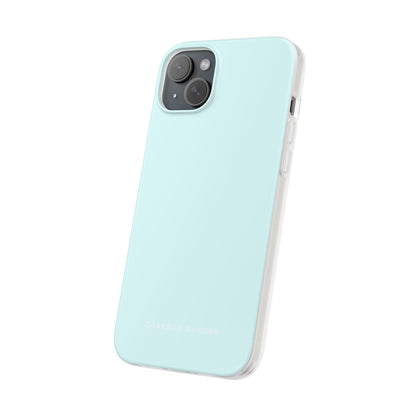 Light Cyan iPhone 15 - Flexi Phone Case