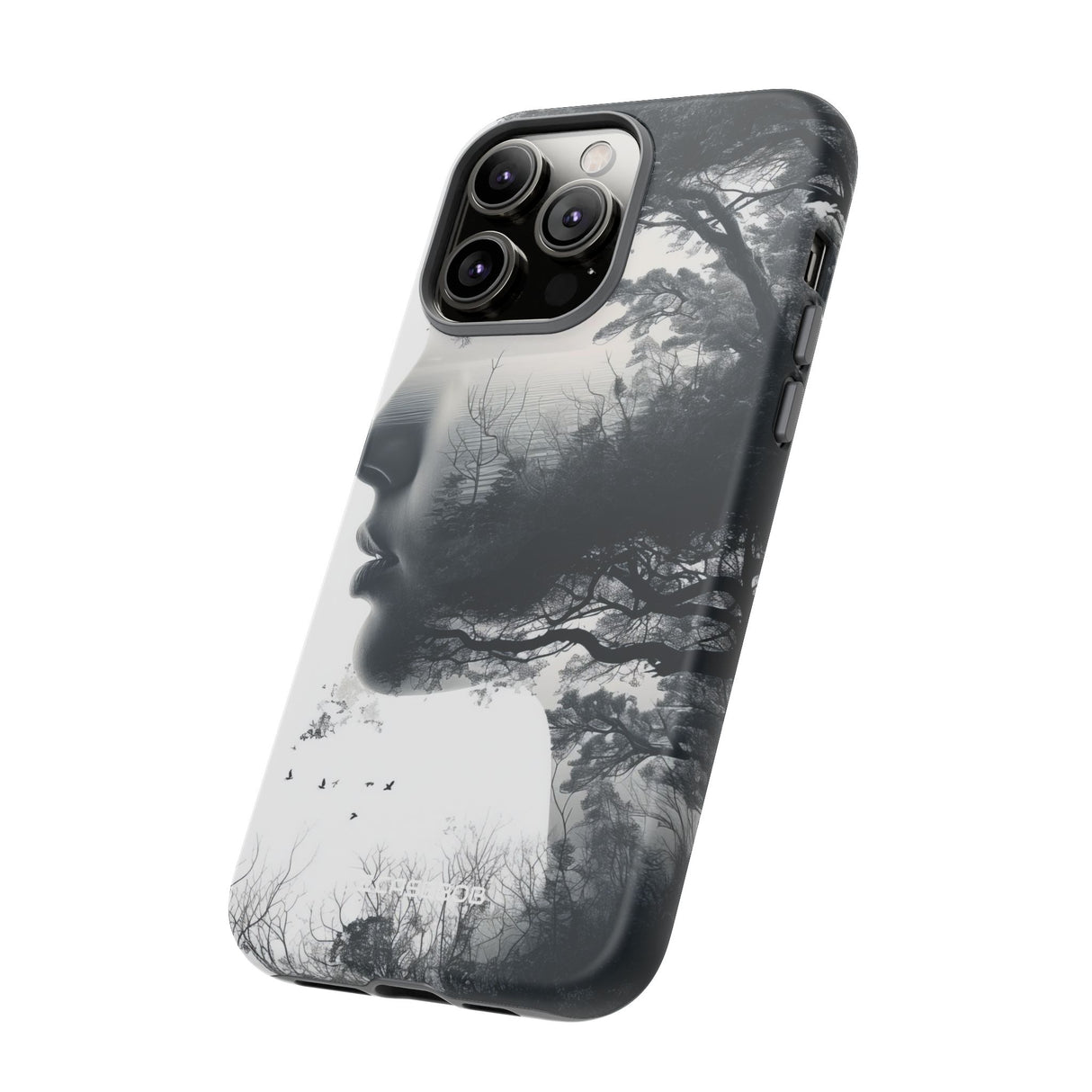 **Nature Silhouette** | Protective Phone Case for iPhone