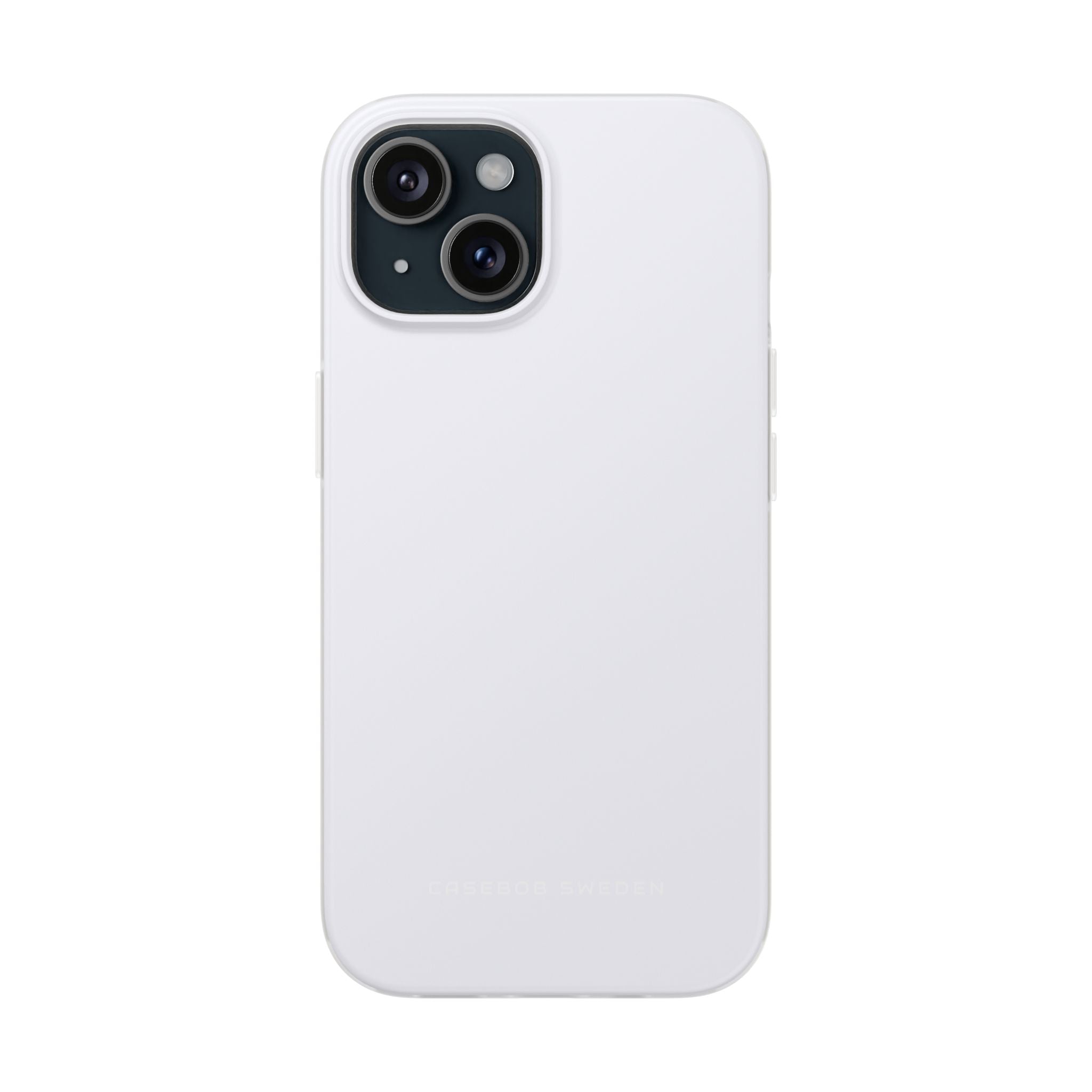 Ghost White iPhone 15 - Flexi Phone Case