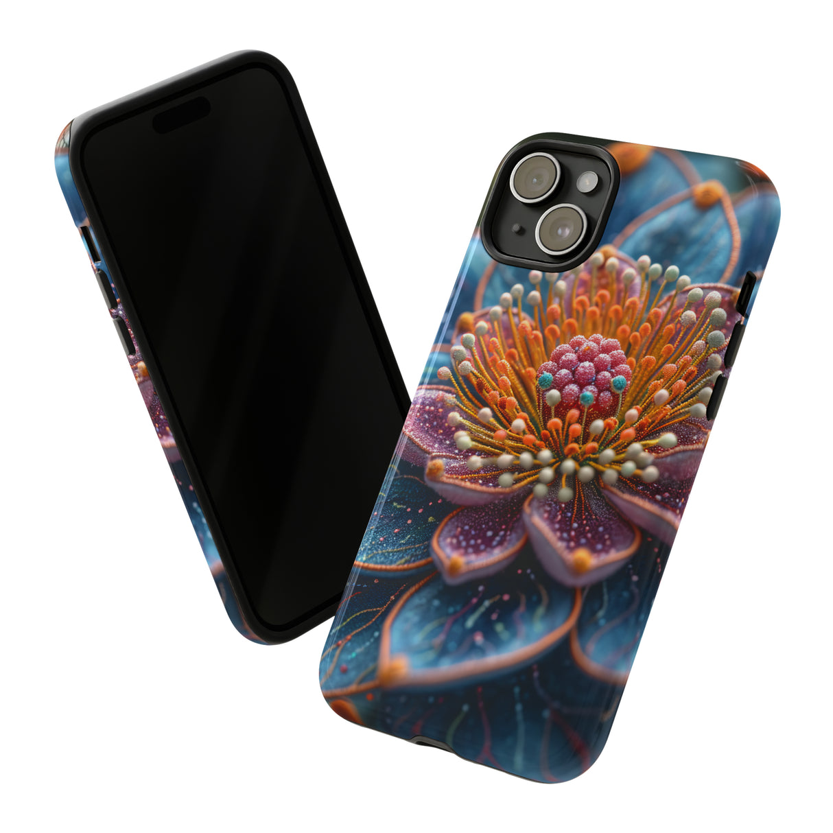 Kolbenblume Mandala Calm - Schutzhülle fürs Handy