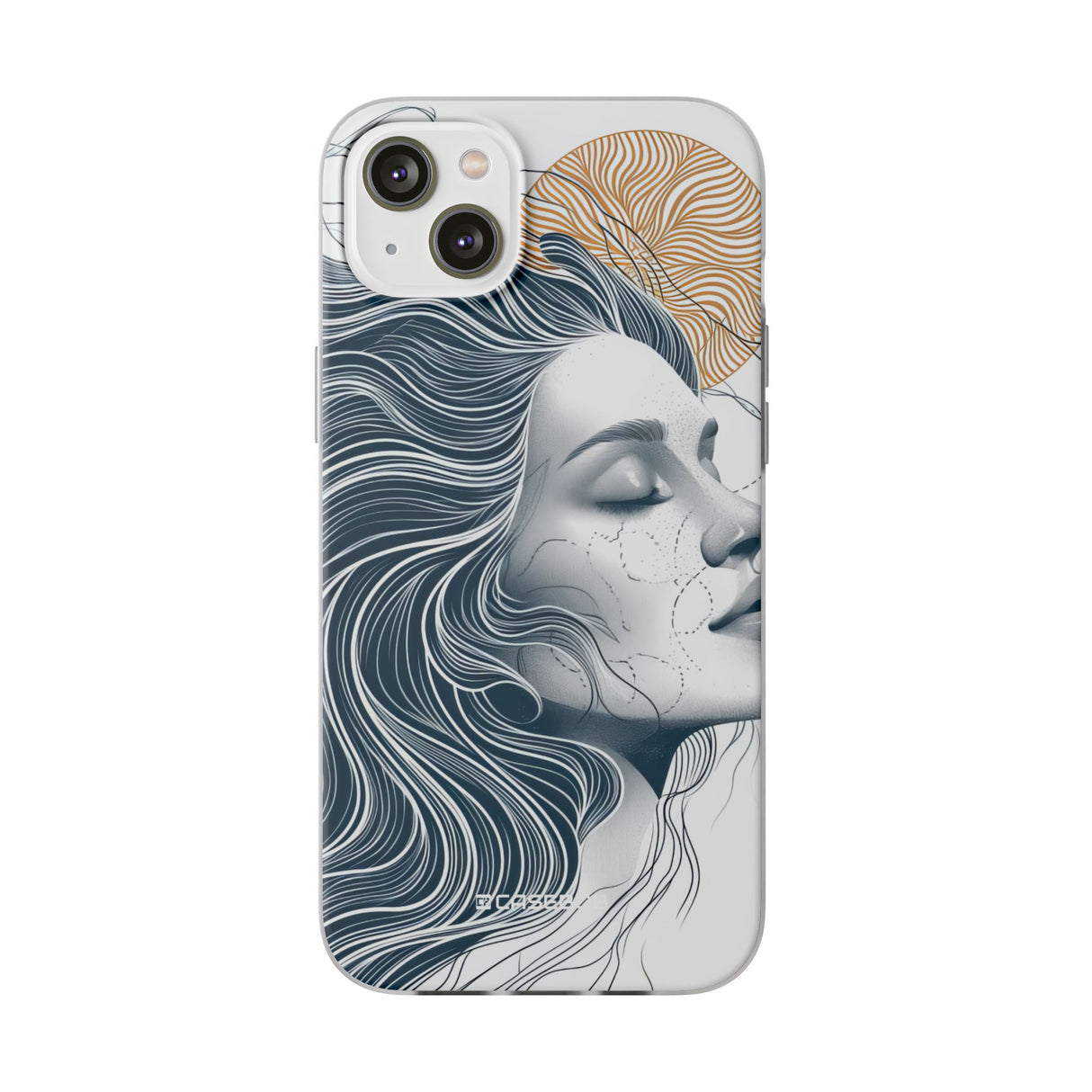 Serene Abstraction | Flexible Phone Case for iPhone