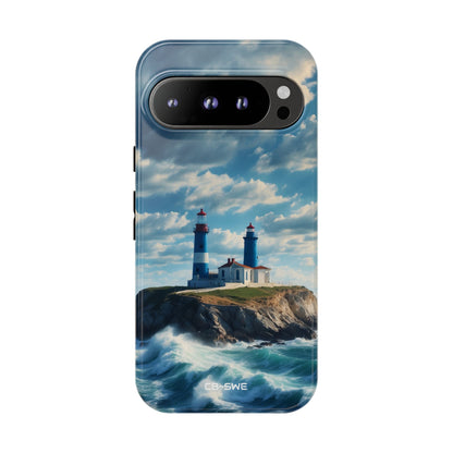 Lighthouse Guards Waves - Google Pixel Case