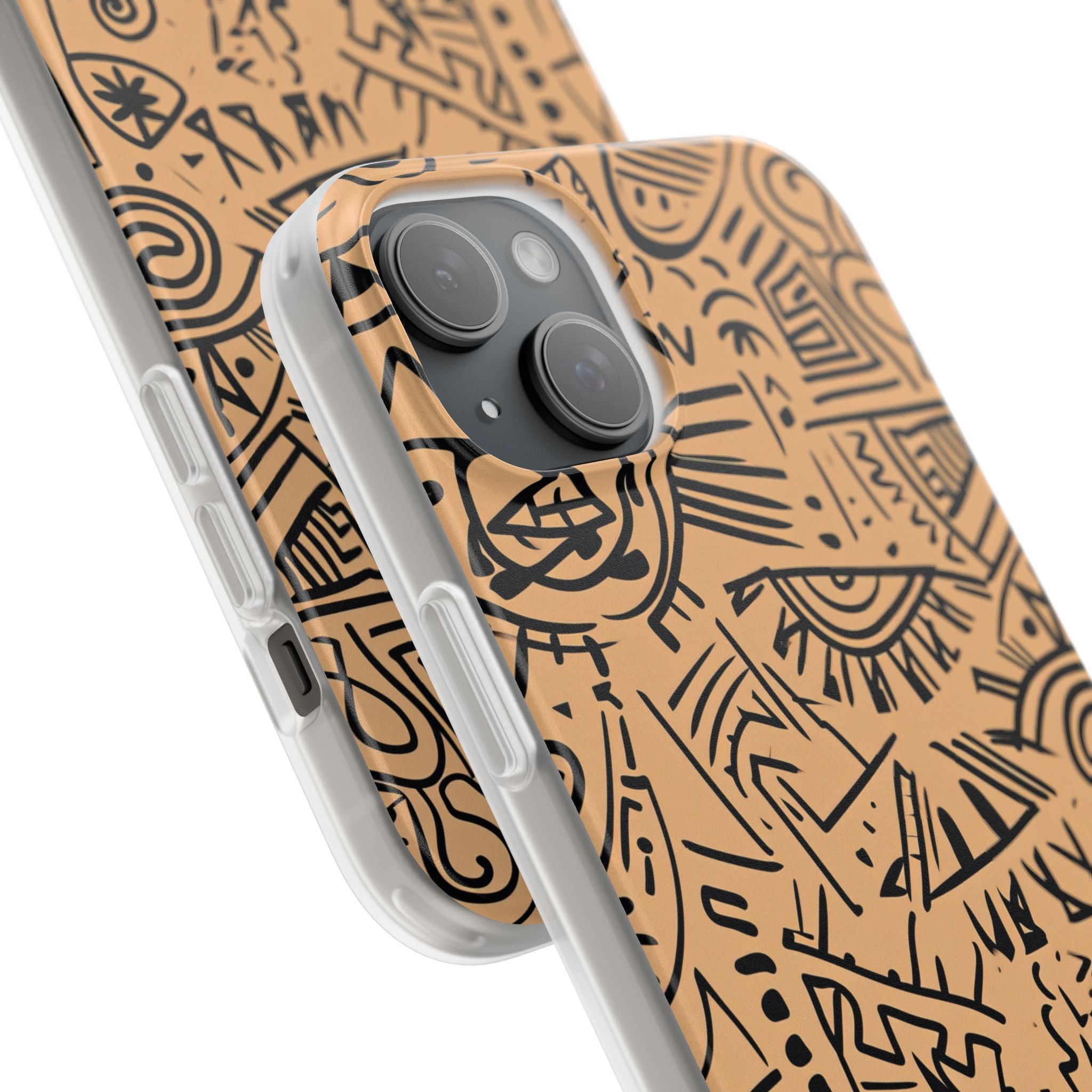 Mystic Tribal Geometry | Flexible Phone Case for iPhone