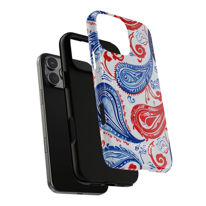Vibrant Paisley Swirls iPhone 16 - Tough+