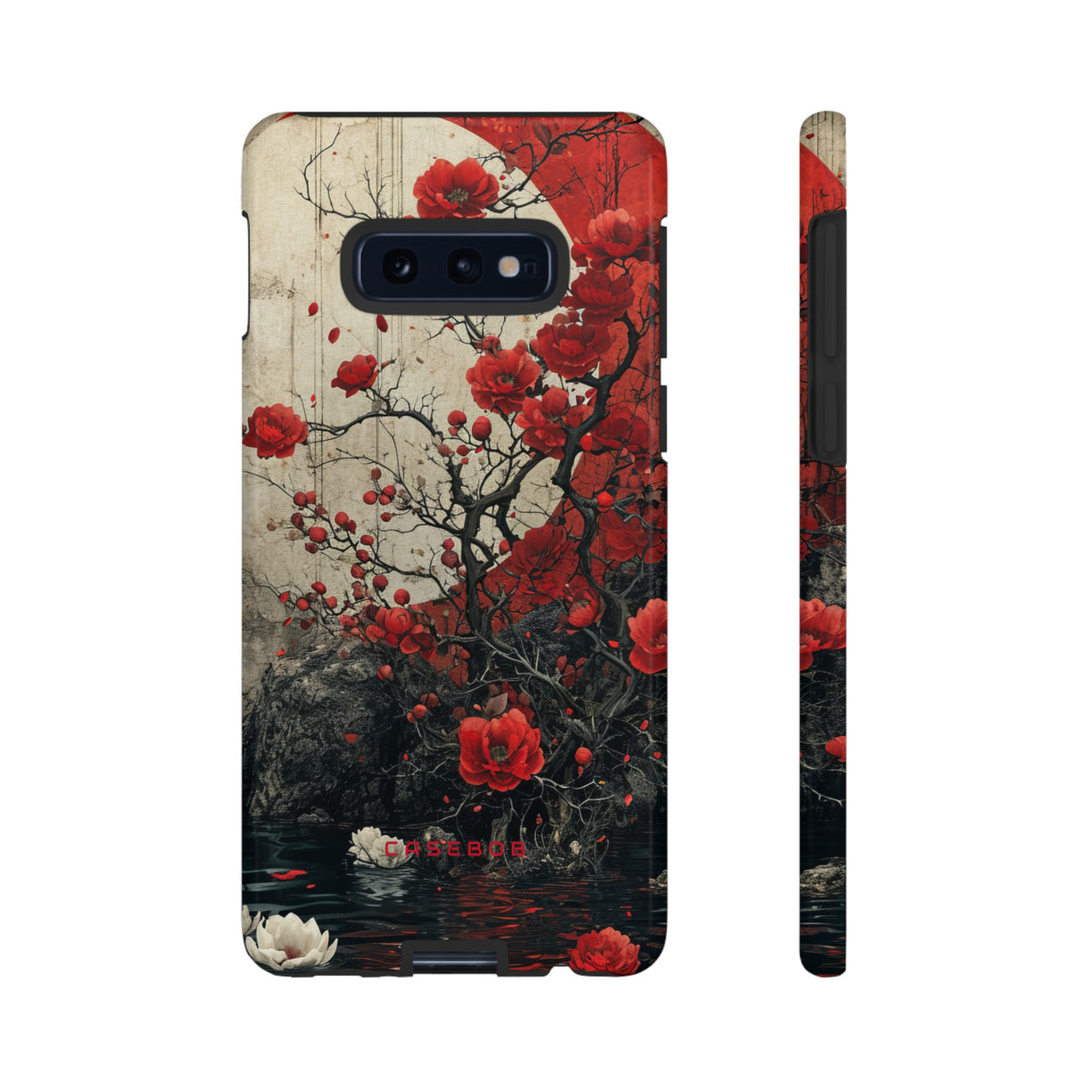 Moonlit Rose Peace - Protective Phone Case