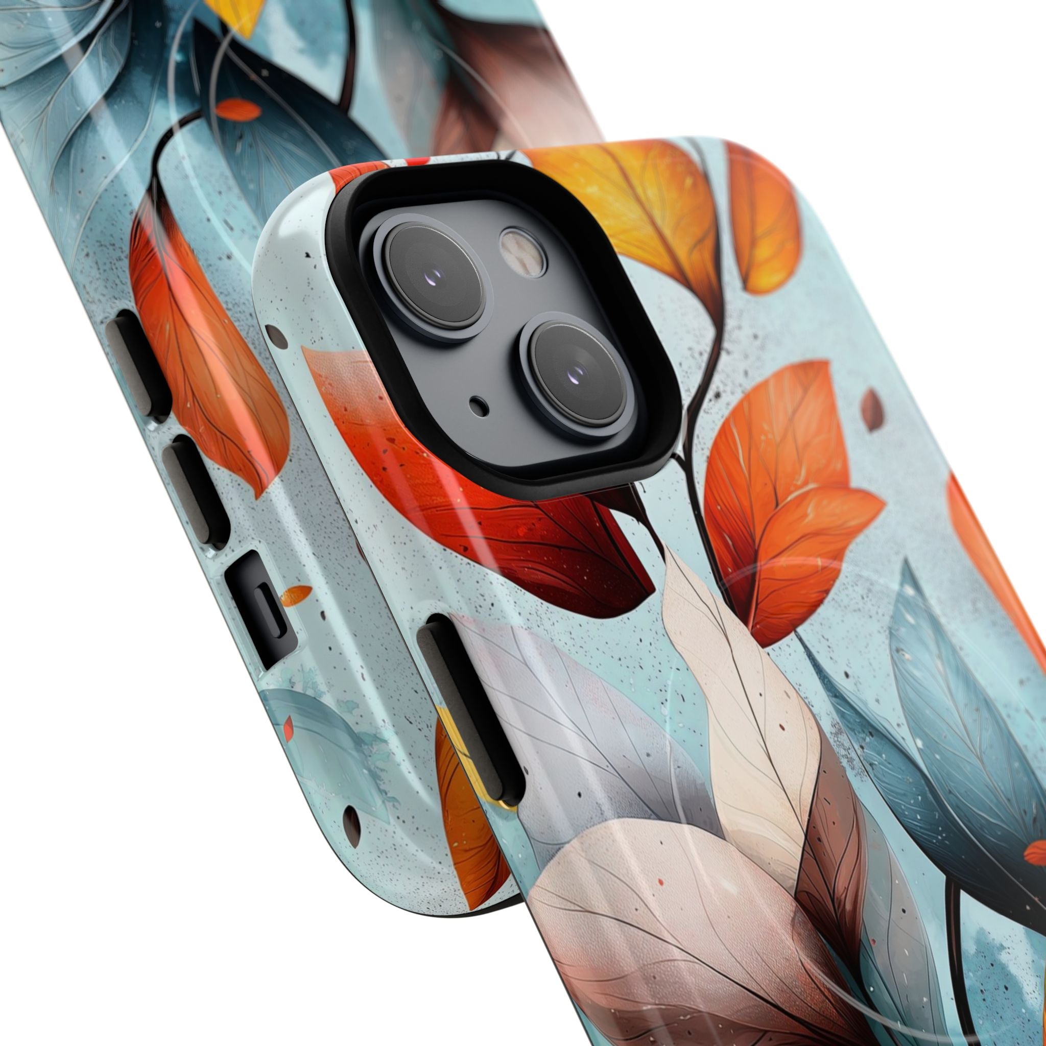 Crimson Veins iPhone 14 Case - Tough+