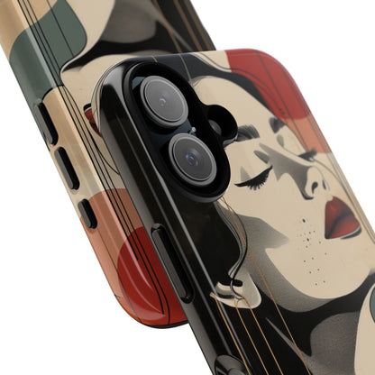 Calm Retro Muse iPhone 16 - Tough