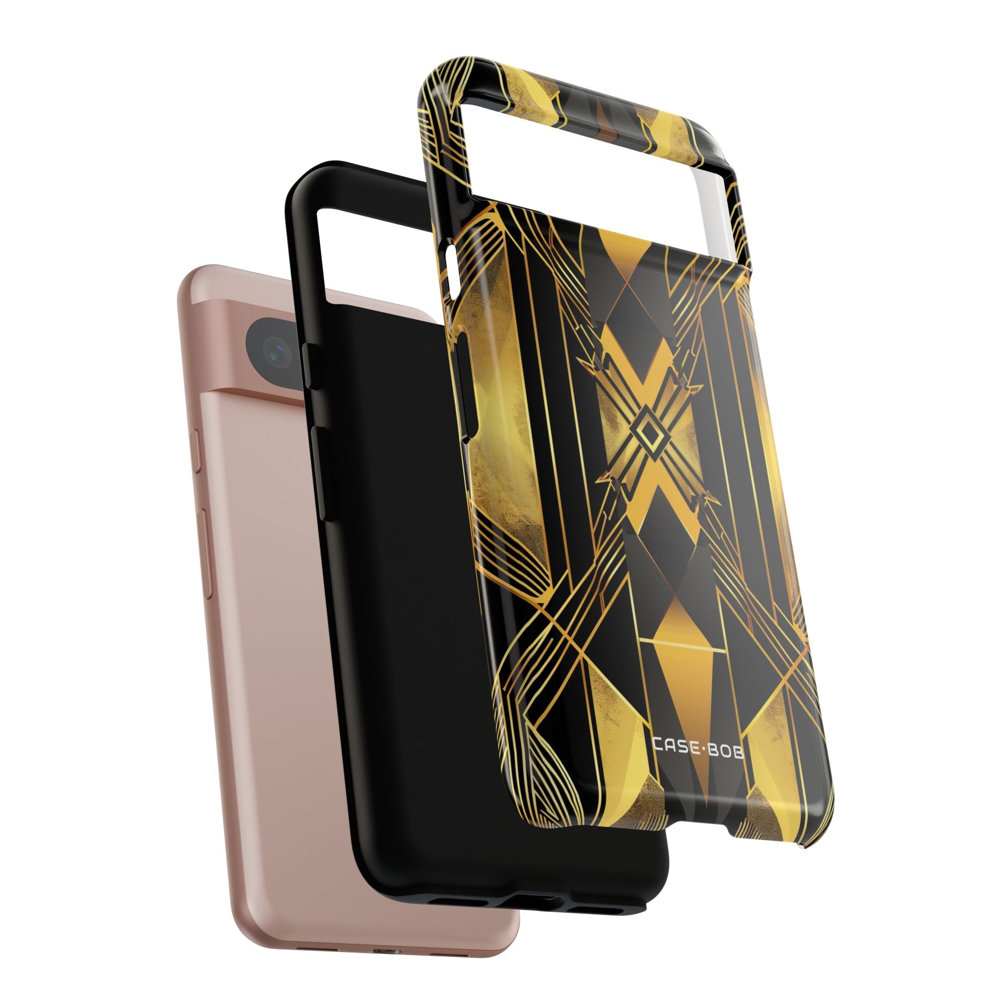 Golden Diamond Radiance Google Pixel 8 Case - Tough