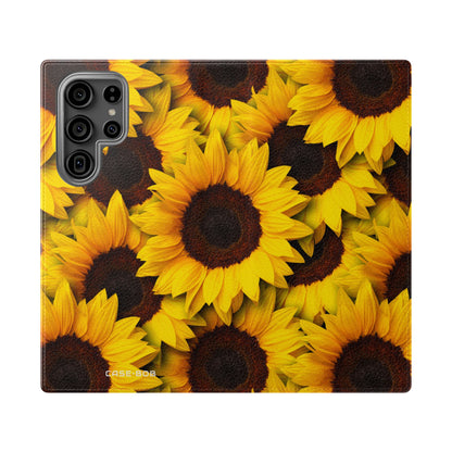 Sunflower Radiance - Samsung S23 Ultra Case - Wallet