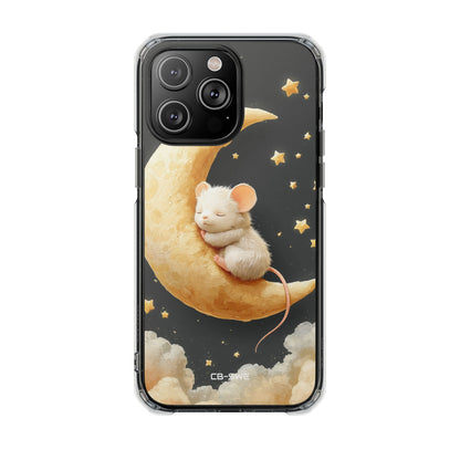 Moon Cradles Mouse iPhone Case - Impact