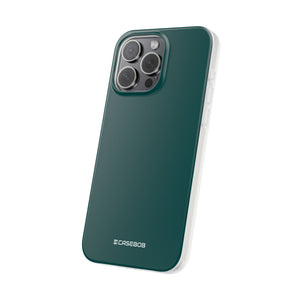 Deep Jungle Green | Phone Case for iPhone (Flexible Case)