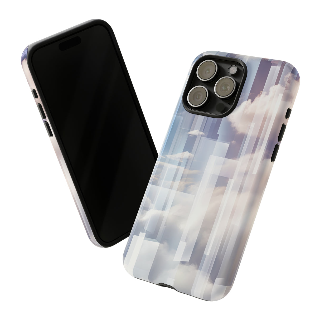 Cloudscape Gradient: Computing Elegance - Protective Phone Case