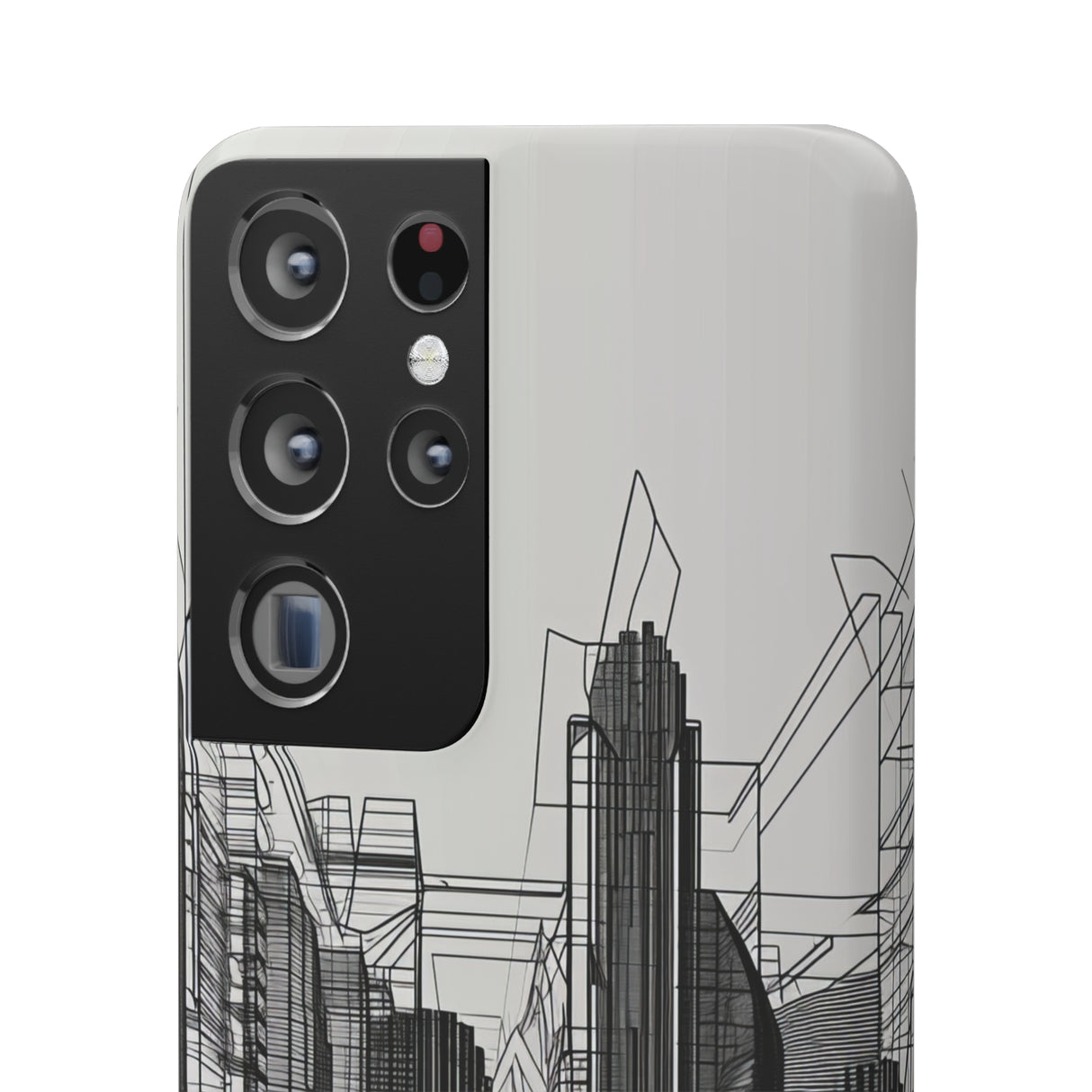 Urban Wireframe | Slim Phone Case for Samsung