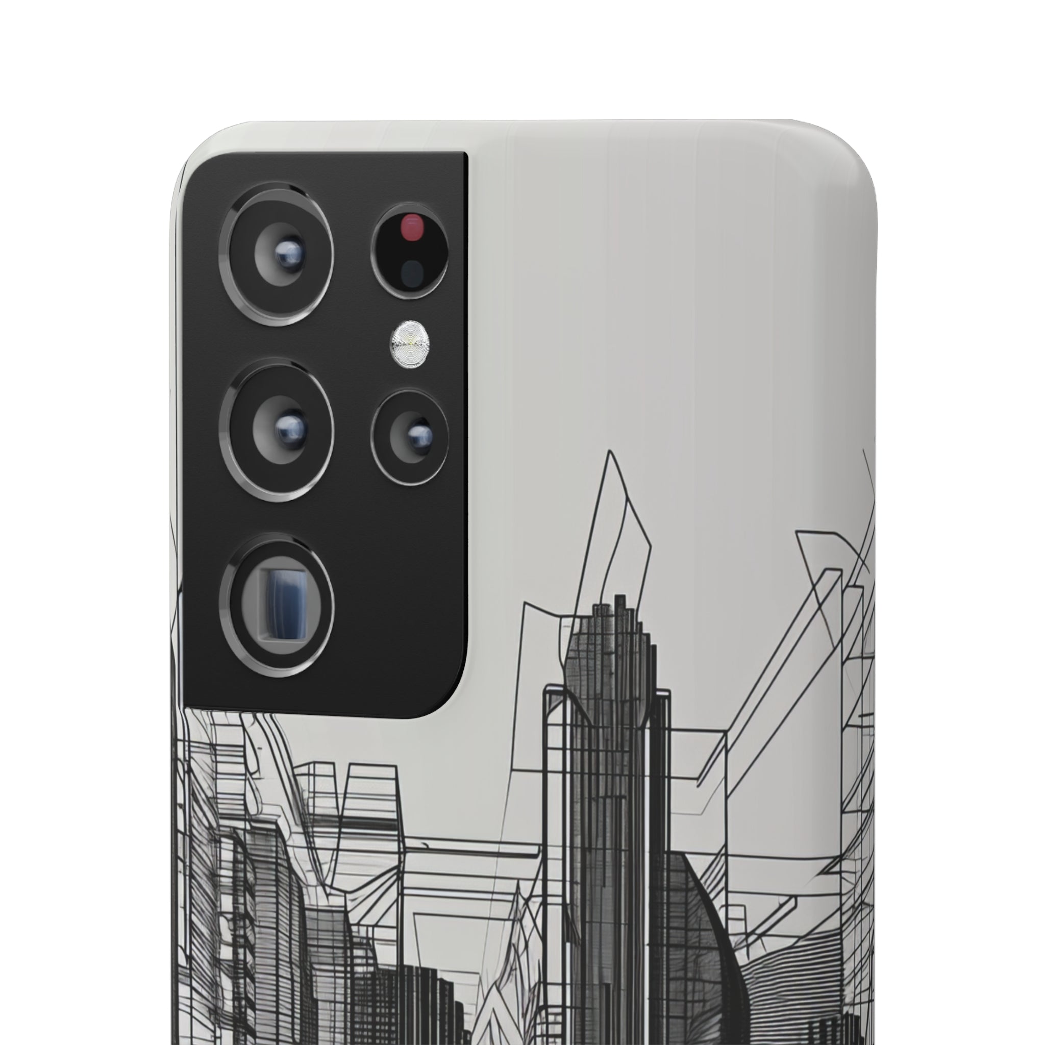 Urban Wireframe | Slim Phone Case for Samsung