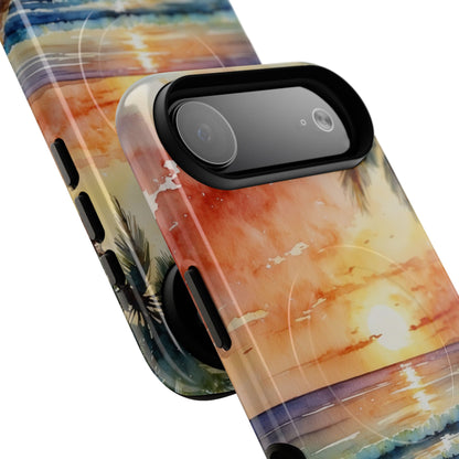 Sunset Palm iPhone 17 Air Case - Tough+